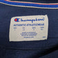 Womens Navy Champion Spellout Crewneck Jumper