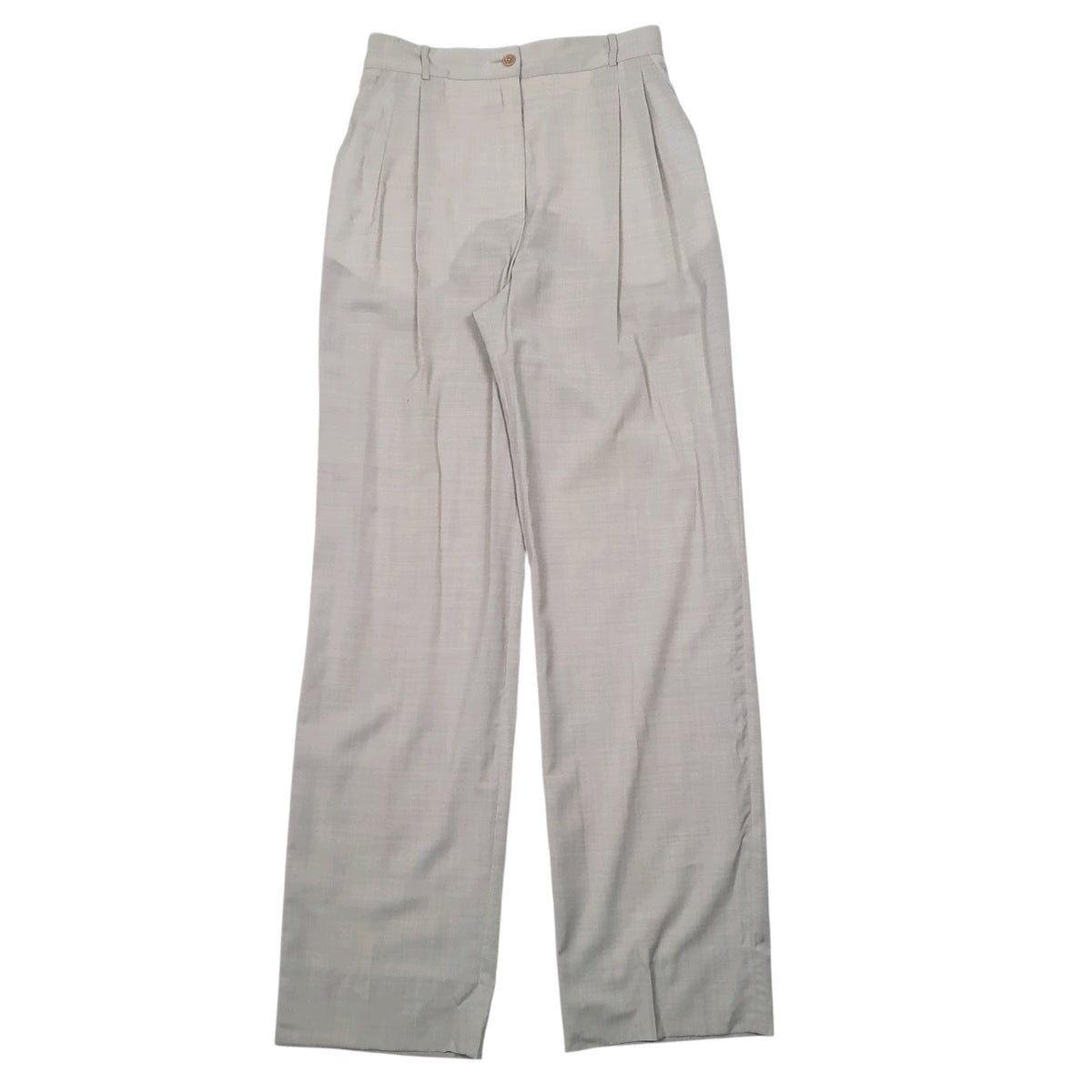 Womens Grey Cerruti Pleated Formal Trousers