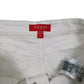 Womens White Guess   Shorts