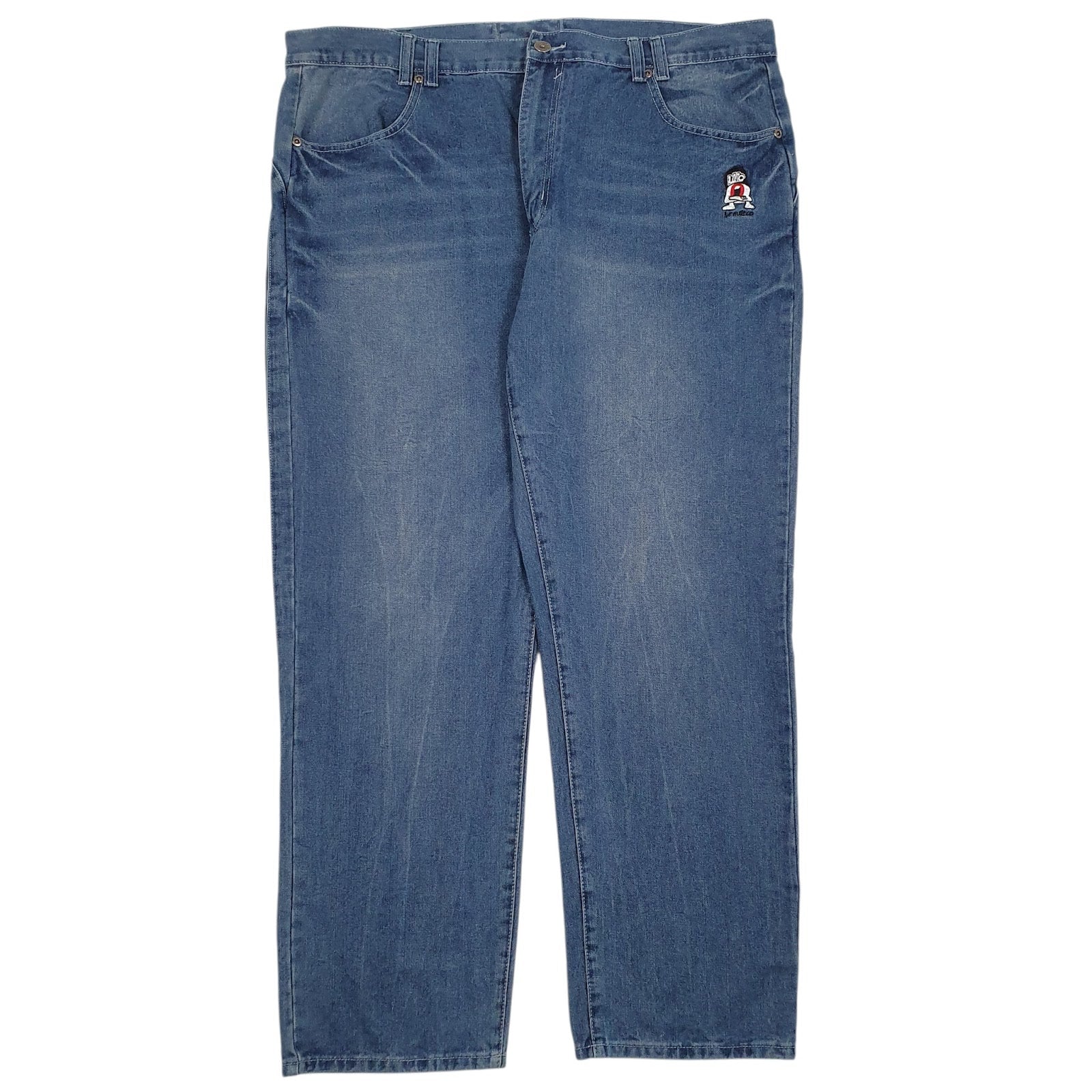 Mens Blue EKK072 UNLTD  Casual JeansW46 L32
