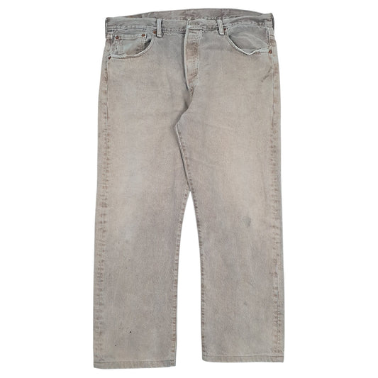 Mens Brown Levis  501 JeansW38 L28