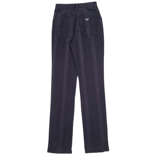 Womens Purple Armani   Trousers