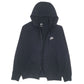 Mens Black Nike  Full Zip Jumper