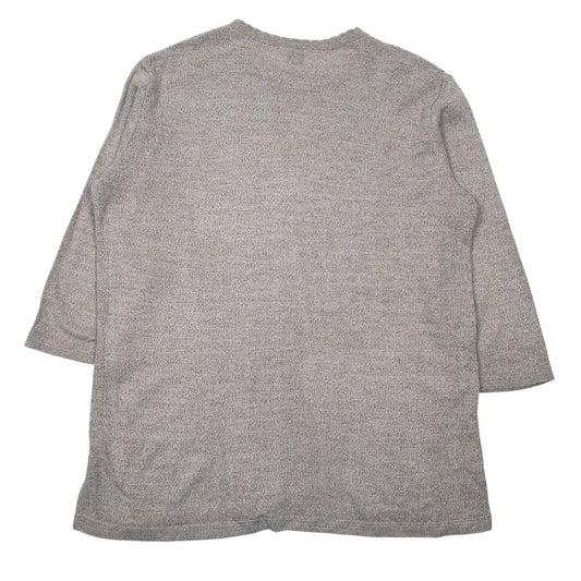 Womens Grey Mai-ly  Crewneck Jumper