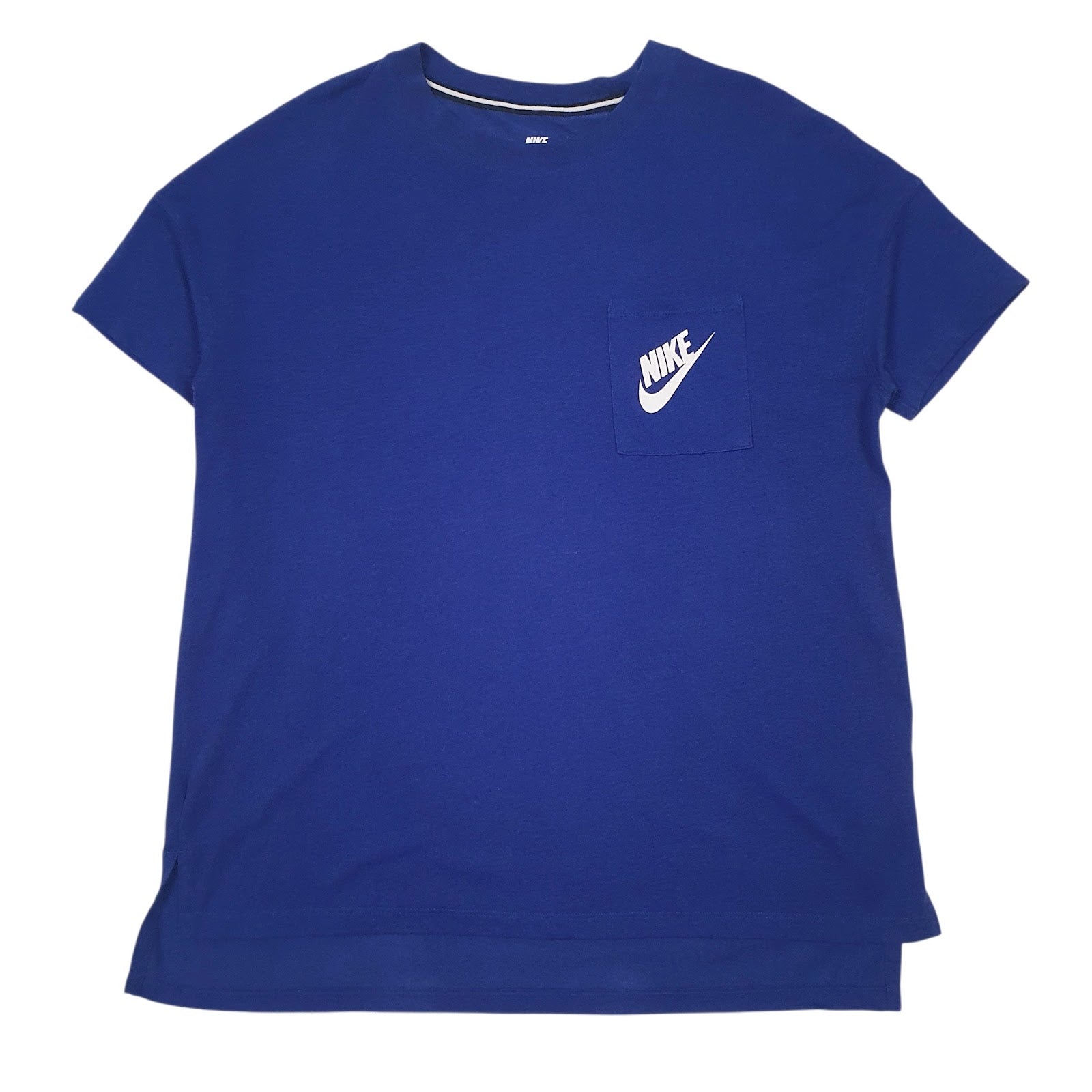 Mens Blue Nike  Short Sleeve T Shirt