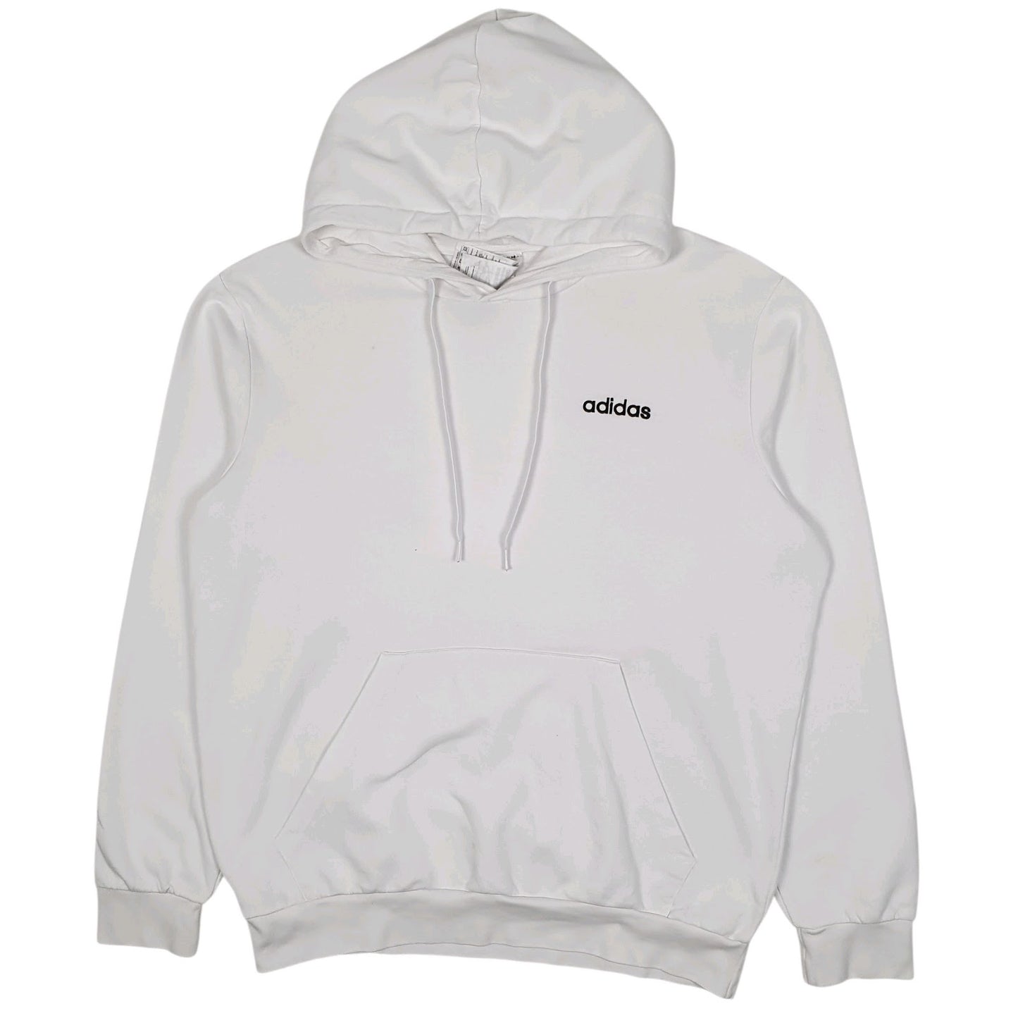 Mens White Adidas  Hoodie Jumper