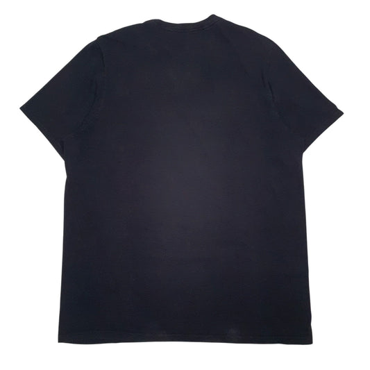 Mens Black Adidas Spellout  T Shirt