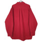 Mens Red L.L.Bean Chamois  Shirt