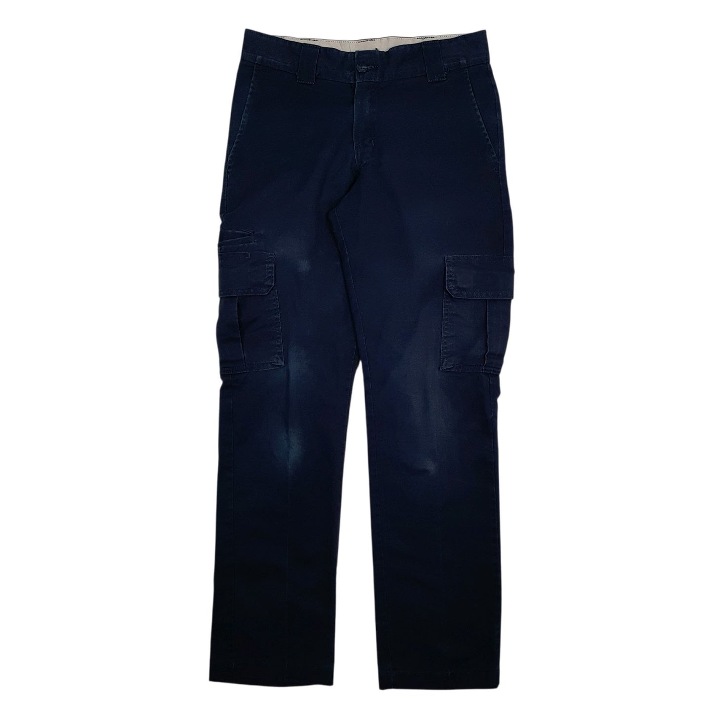 Mens Navy Dickies  Cargo Trousers