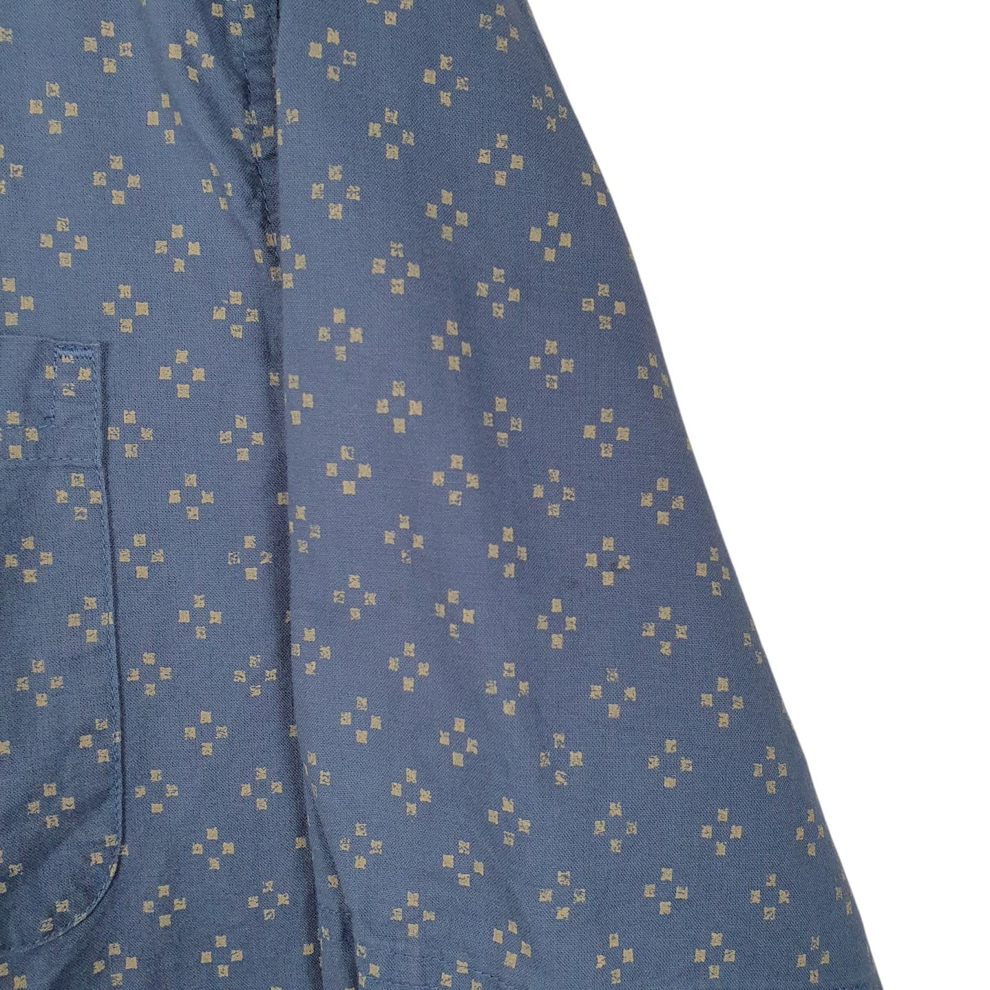 Mens Blue L.L.Bean   Shirt