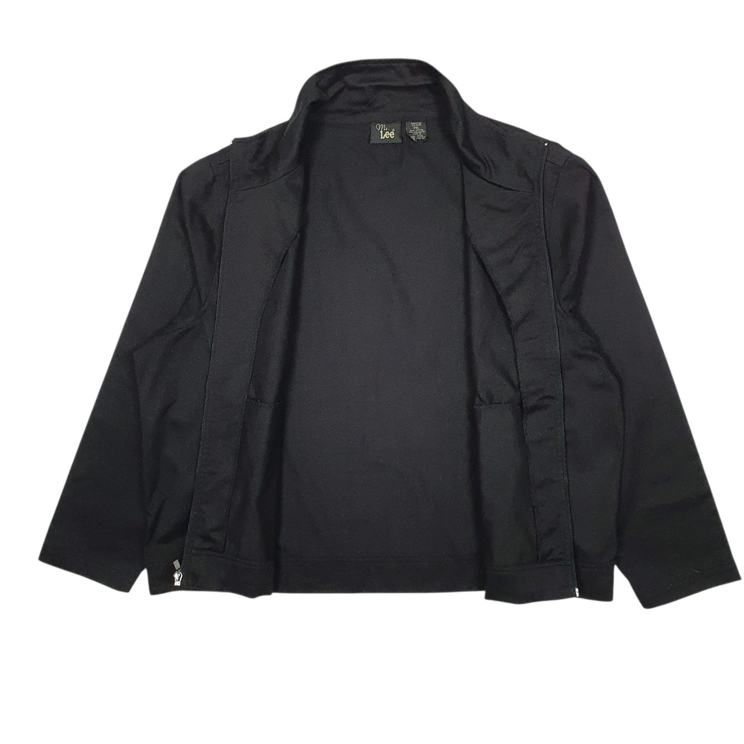 Womens Black Lee Bomber Harrington Hoodie Coat