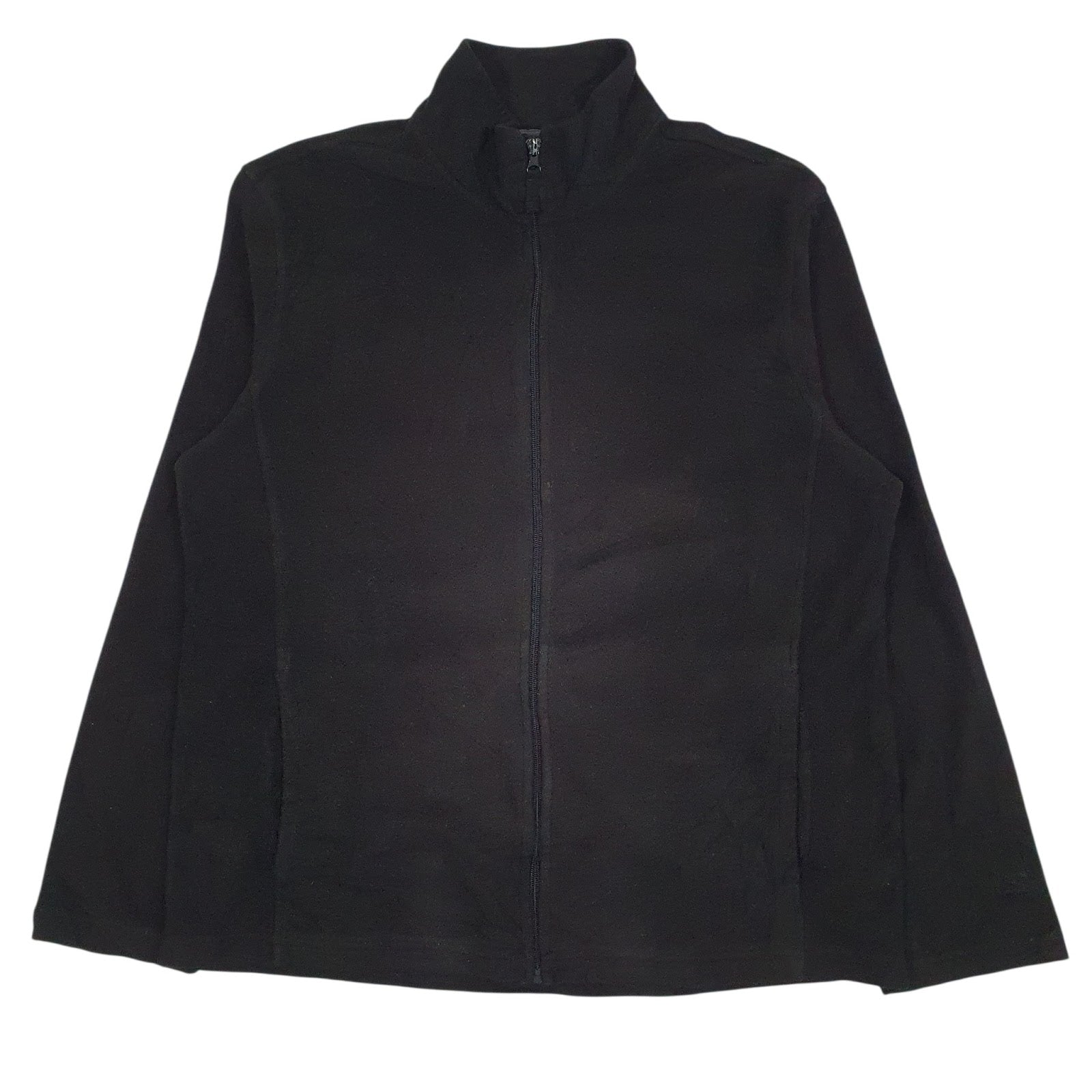 Mens Black Starter  Full Zip Jumper