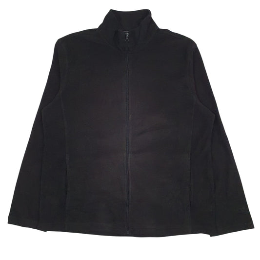 Mens Black Starter  Full Zip Jumper