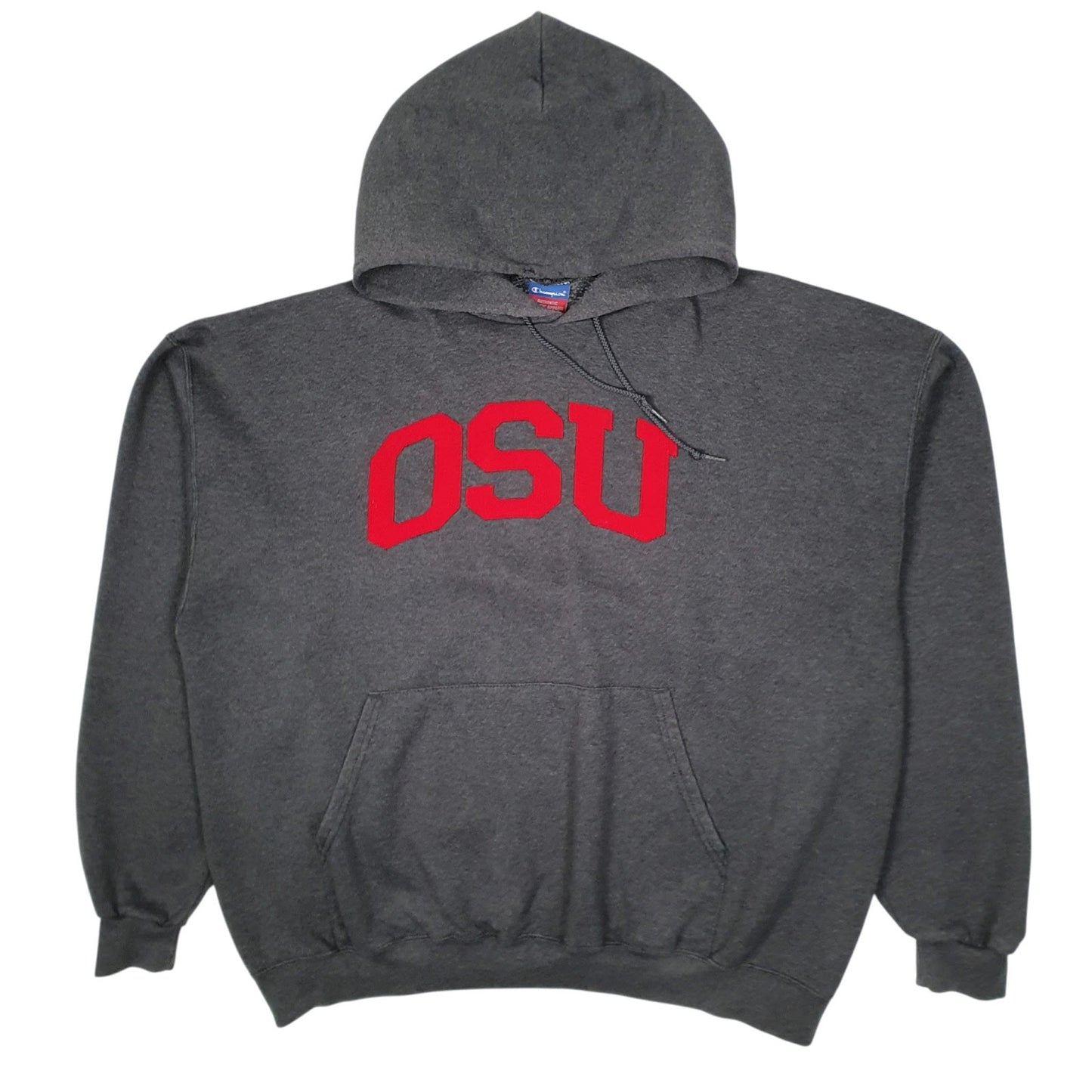 Mens Grey Champion OSU Hoodie Jumper