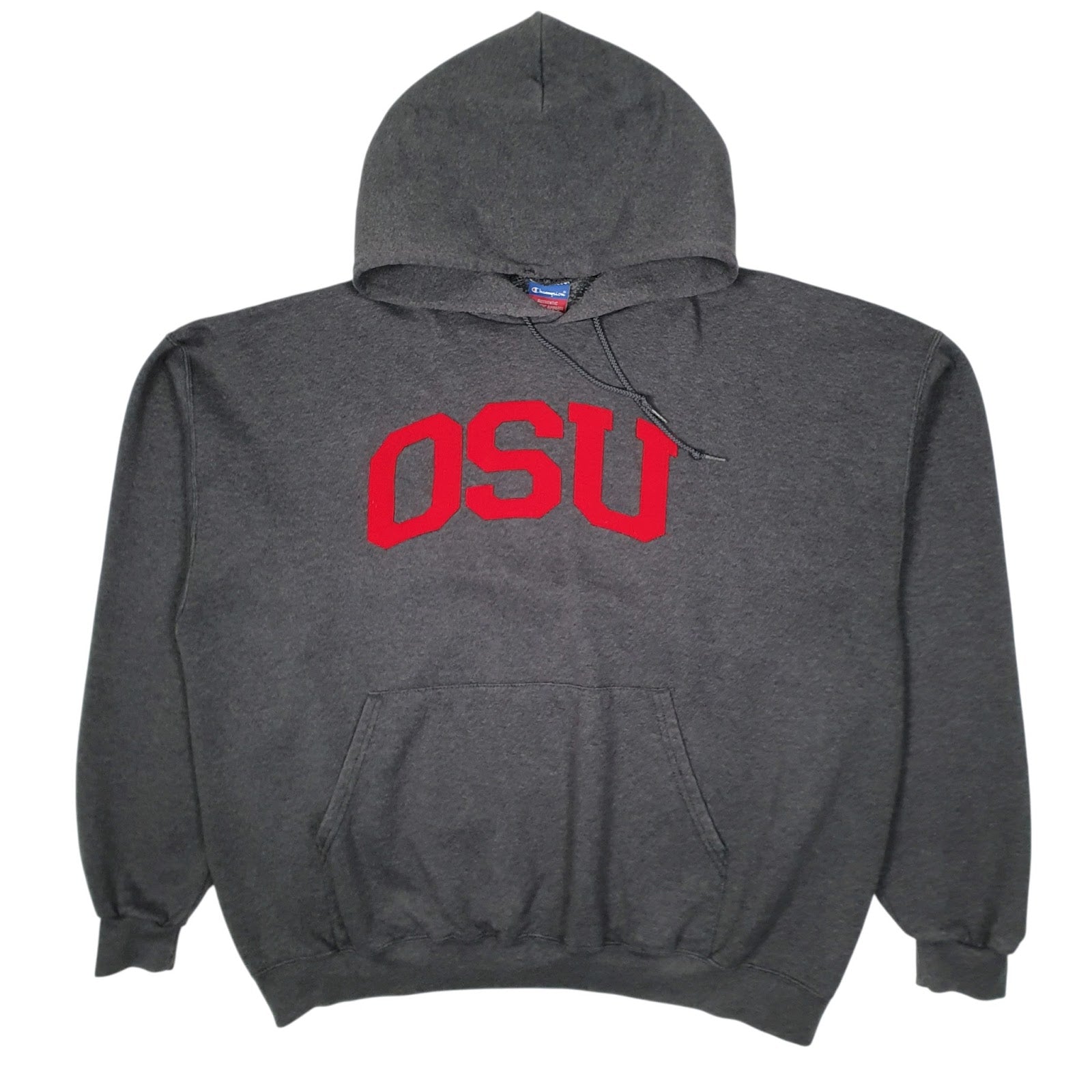 Mens Grey Champion OSU Hoodie Jumper