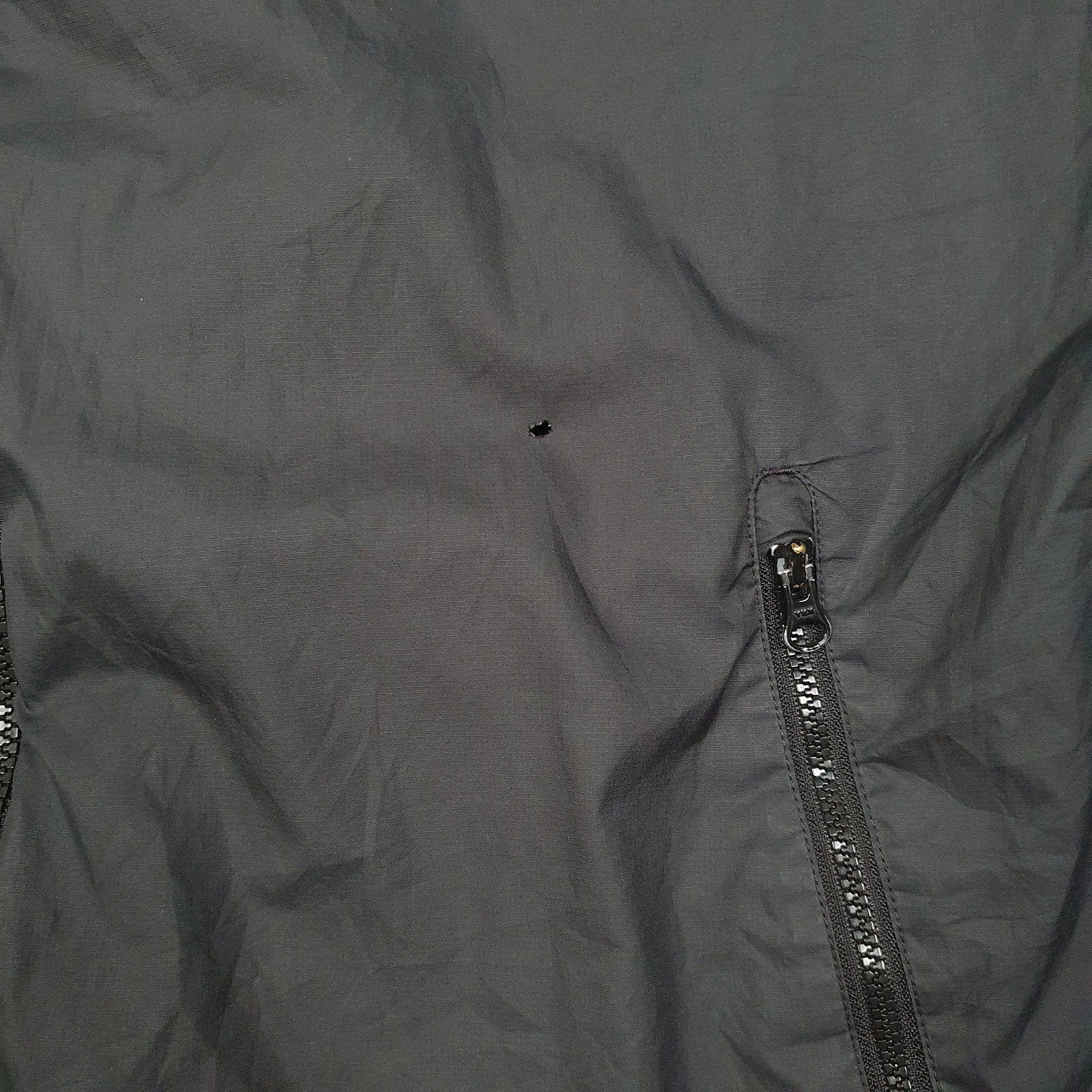Mens Black Nike   Coat