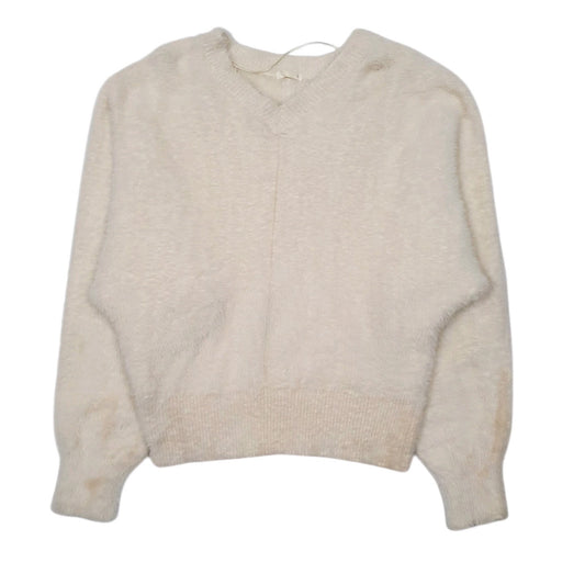 Womens Cream Unbranded  Crewneck Jumper