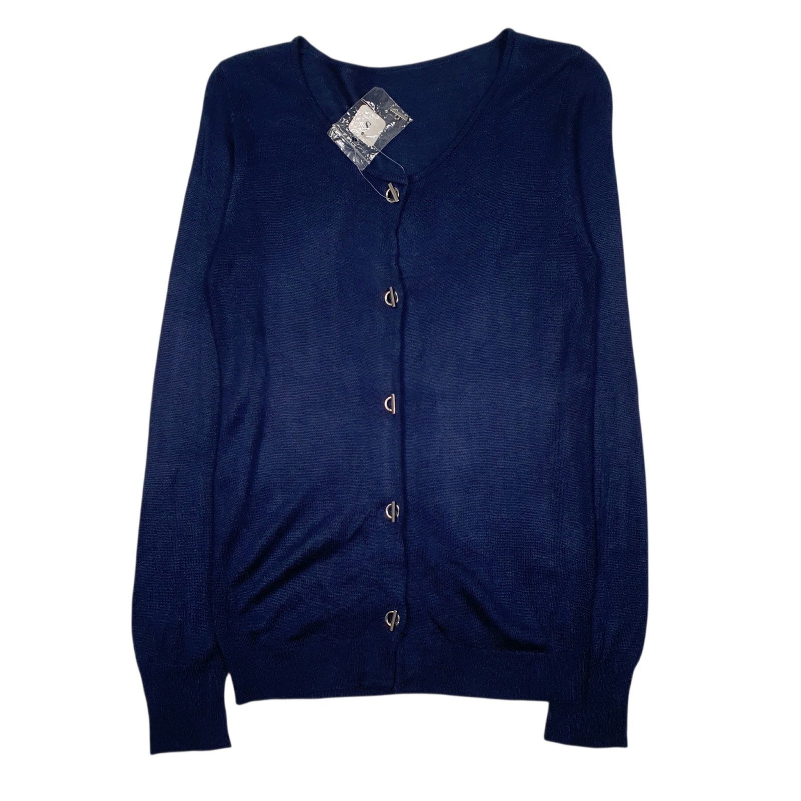 Womens Navy Unbranded  Cardigan Jumper