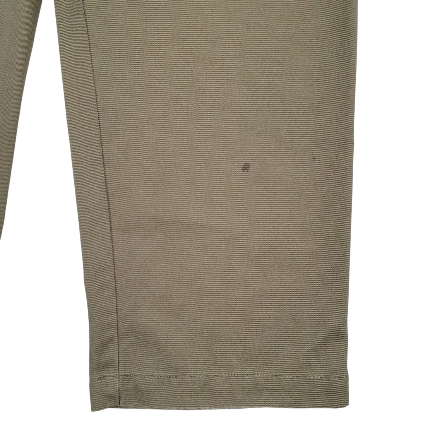 Mens Green Polo Ralph Lauren Pleated  Trousers