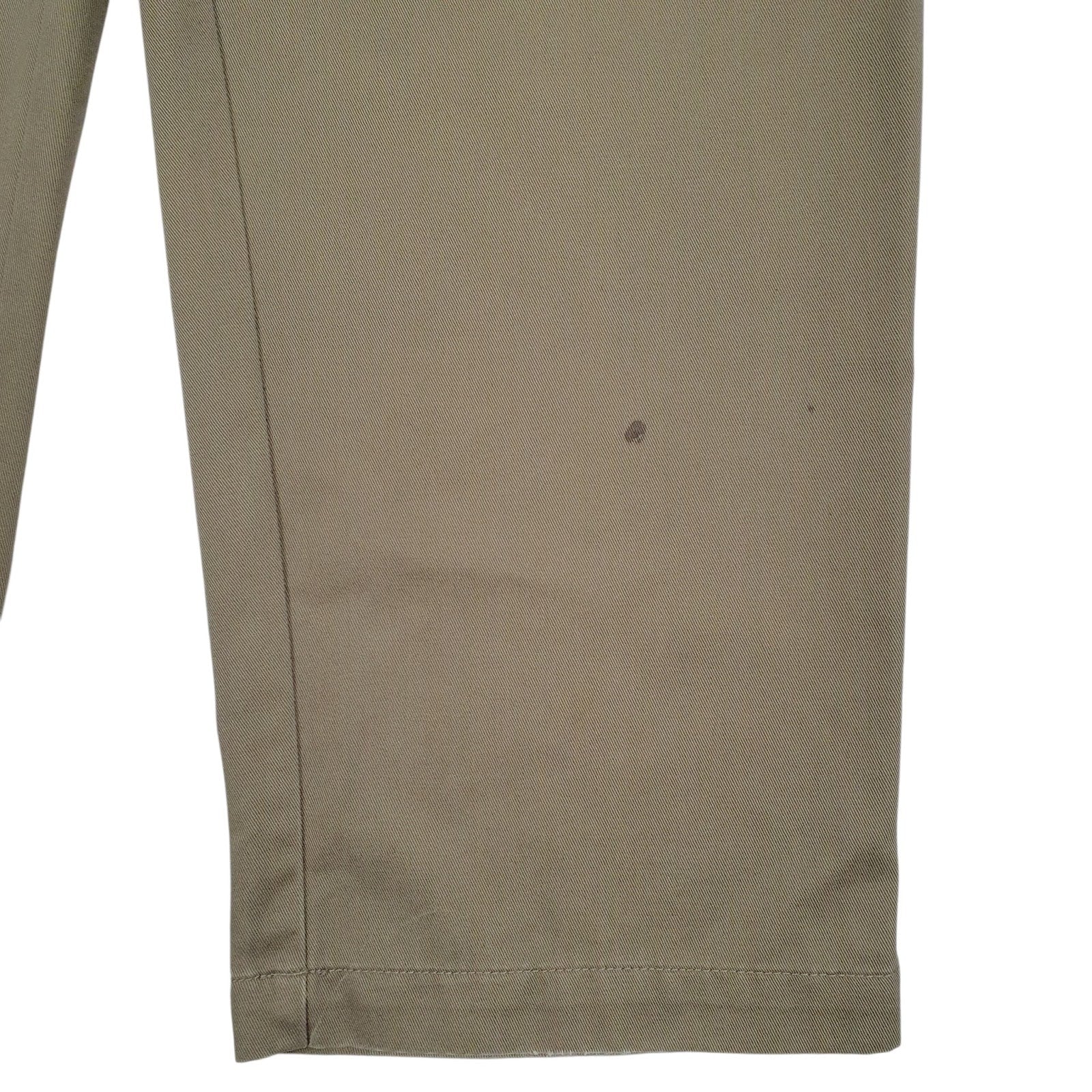 Mens Green Polo Ralph Lauren Pleated  Trousers