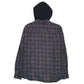 Mens Grey Vans Hooded  Coat