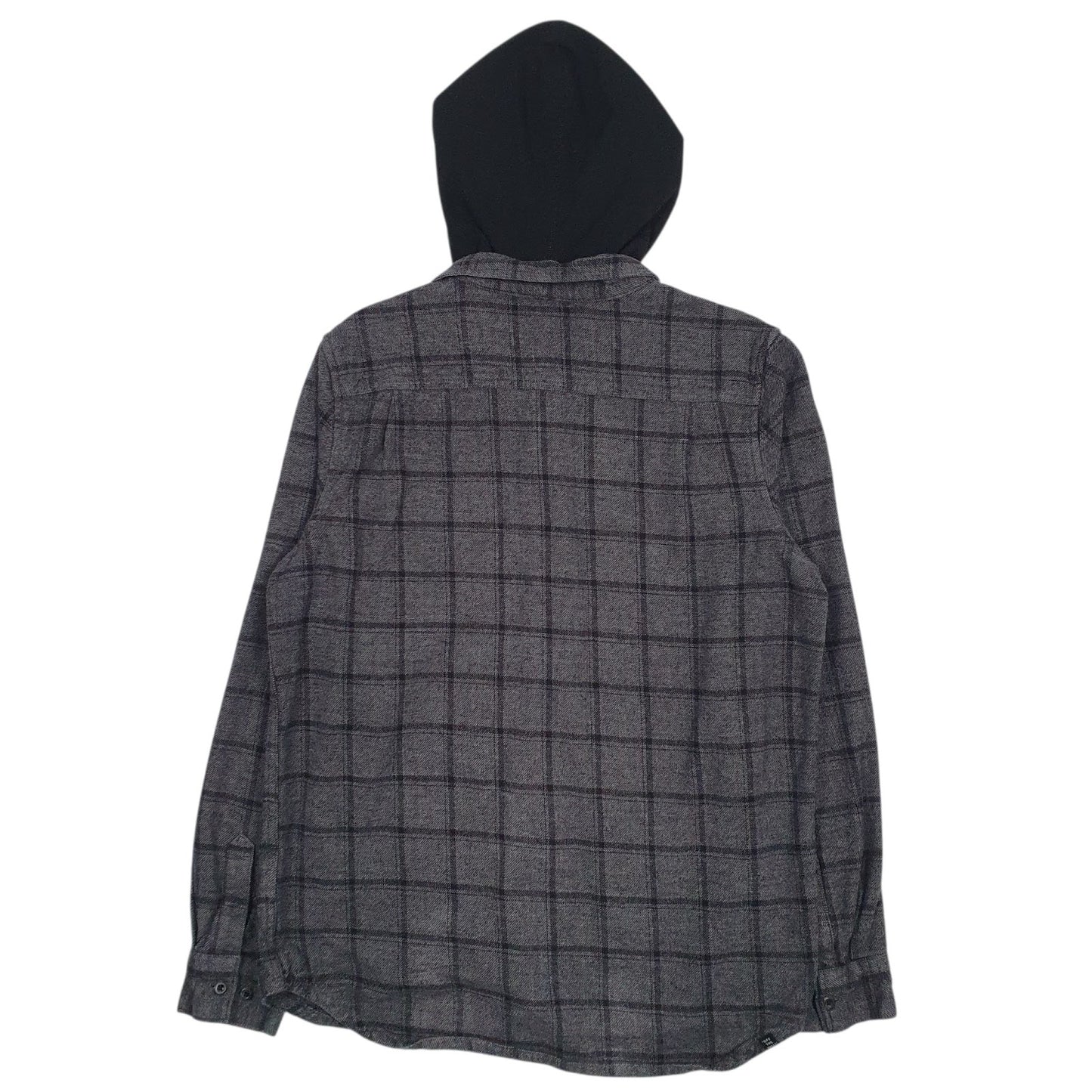 Mens Grey Vans Hooded  Coat