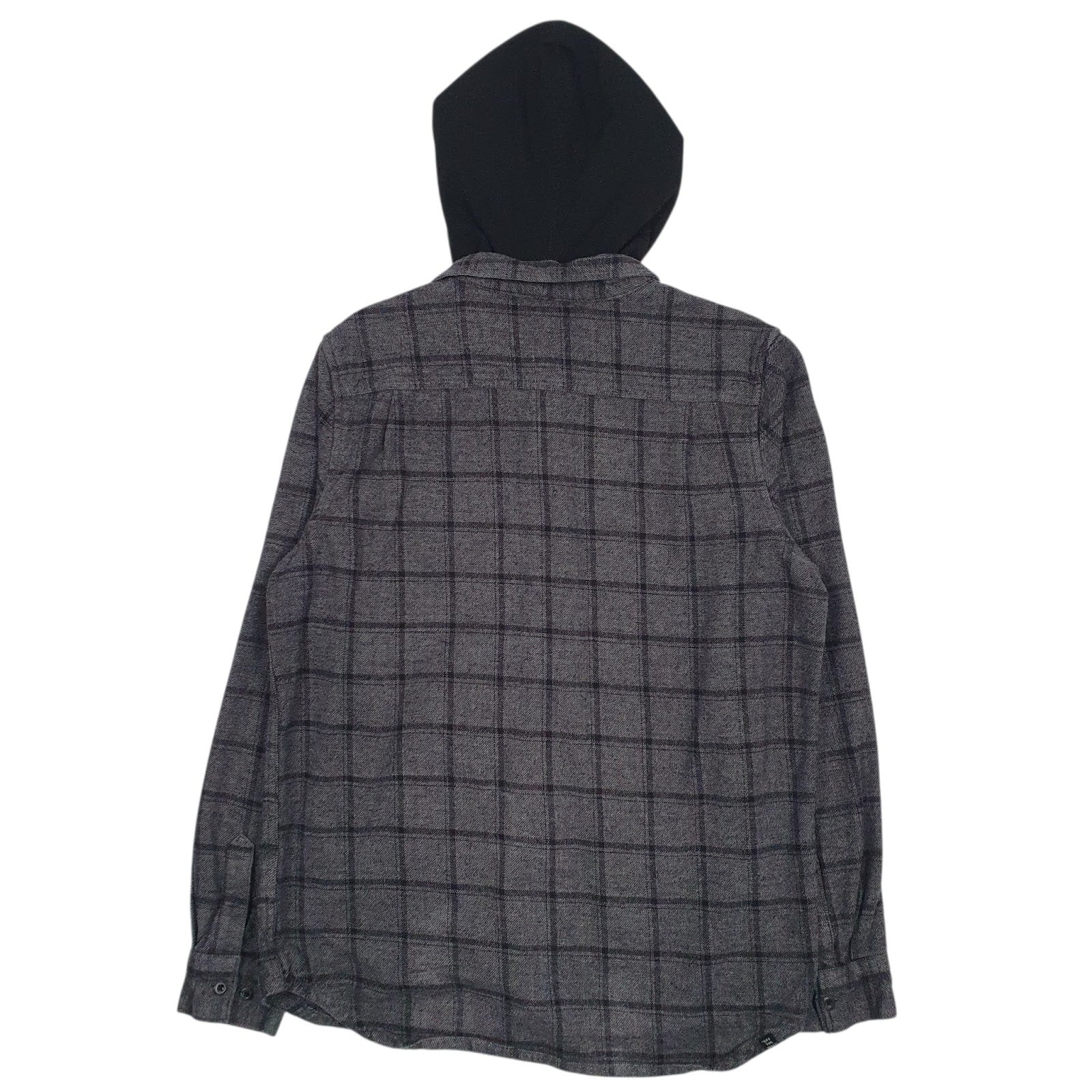 Mens Grey Vans Hooded  Coat