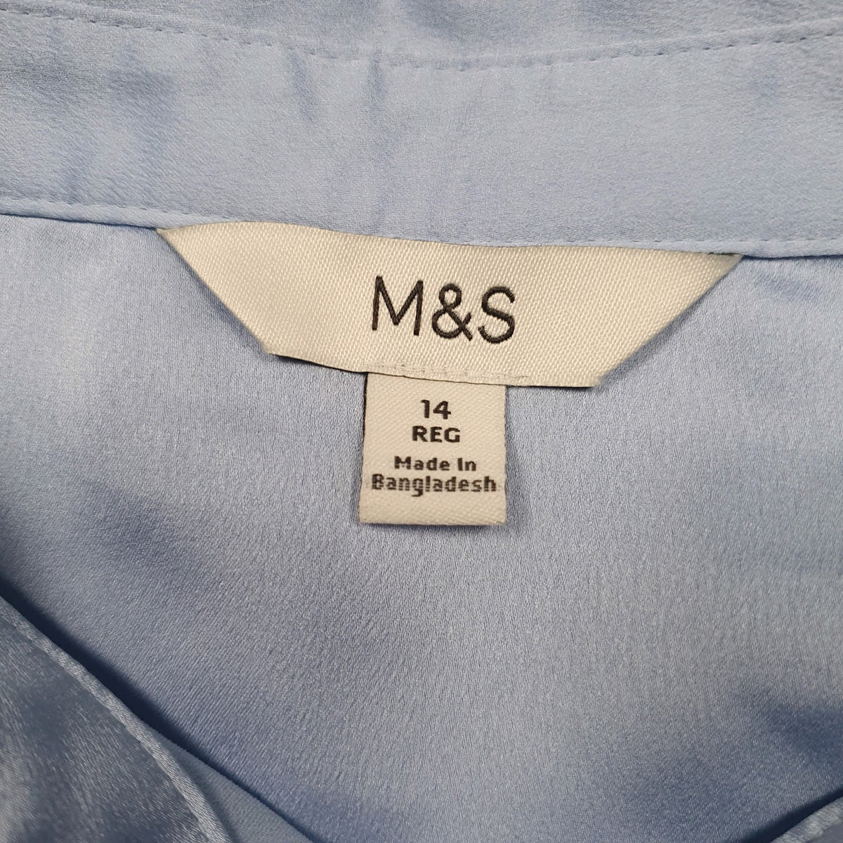 Womens Blue M&S   Shirt
