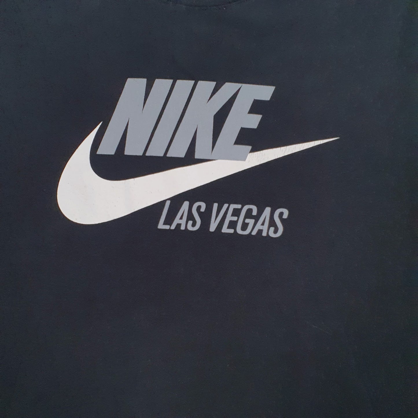 Mens Black Nike Spellout  T Shirt