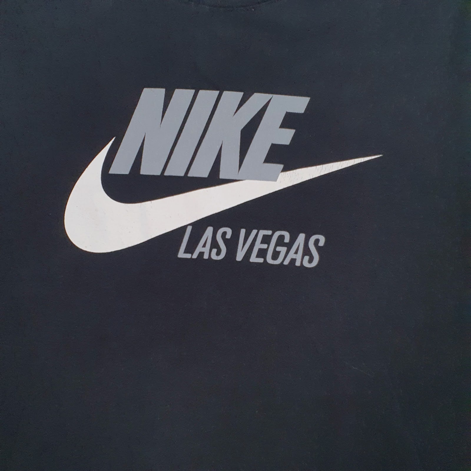 Mens Black Nike Spellout  T Shirt