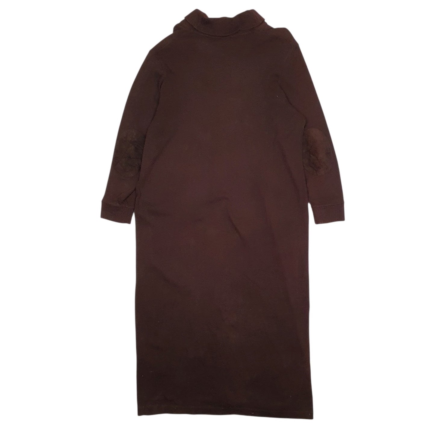 Womens Brown Ralph Lauren Sweater Jumper Cowl Neck  Dress