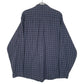 Mens Blue L.L.Bean Flannel  Shirt