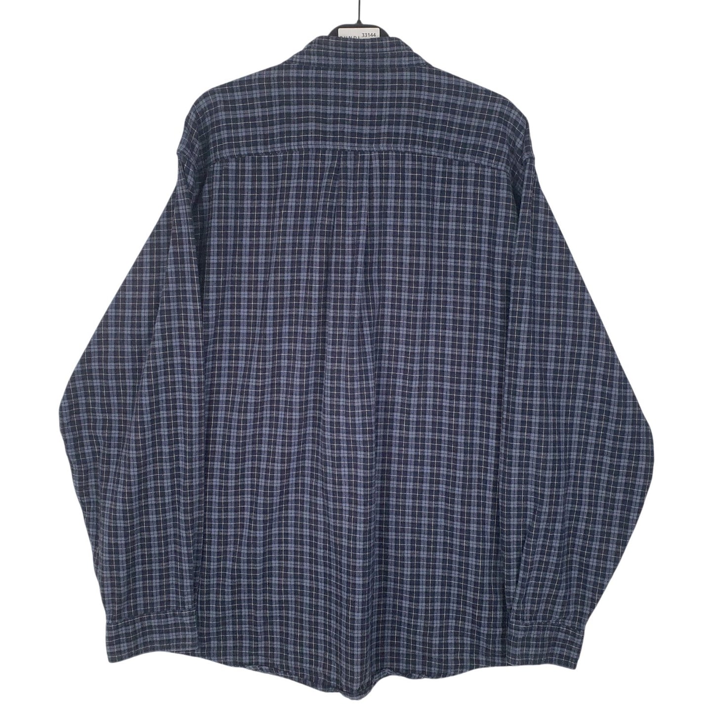 Mens Blue L.L.Bean Flannel  Shirt