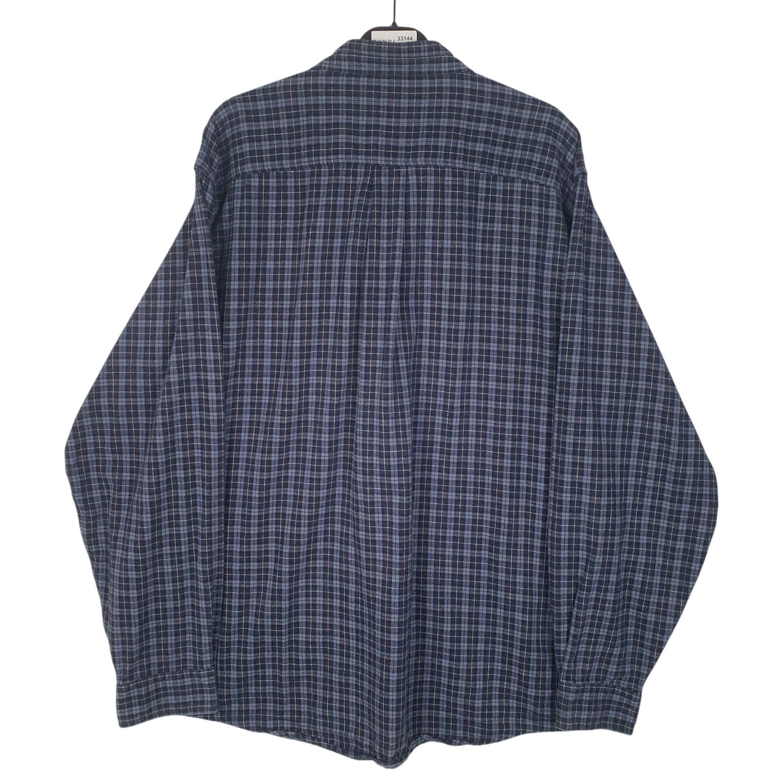 Mens Blue L.L.Bean Flannel  Shirt