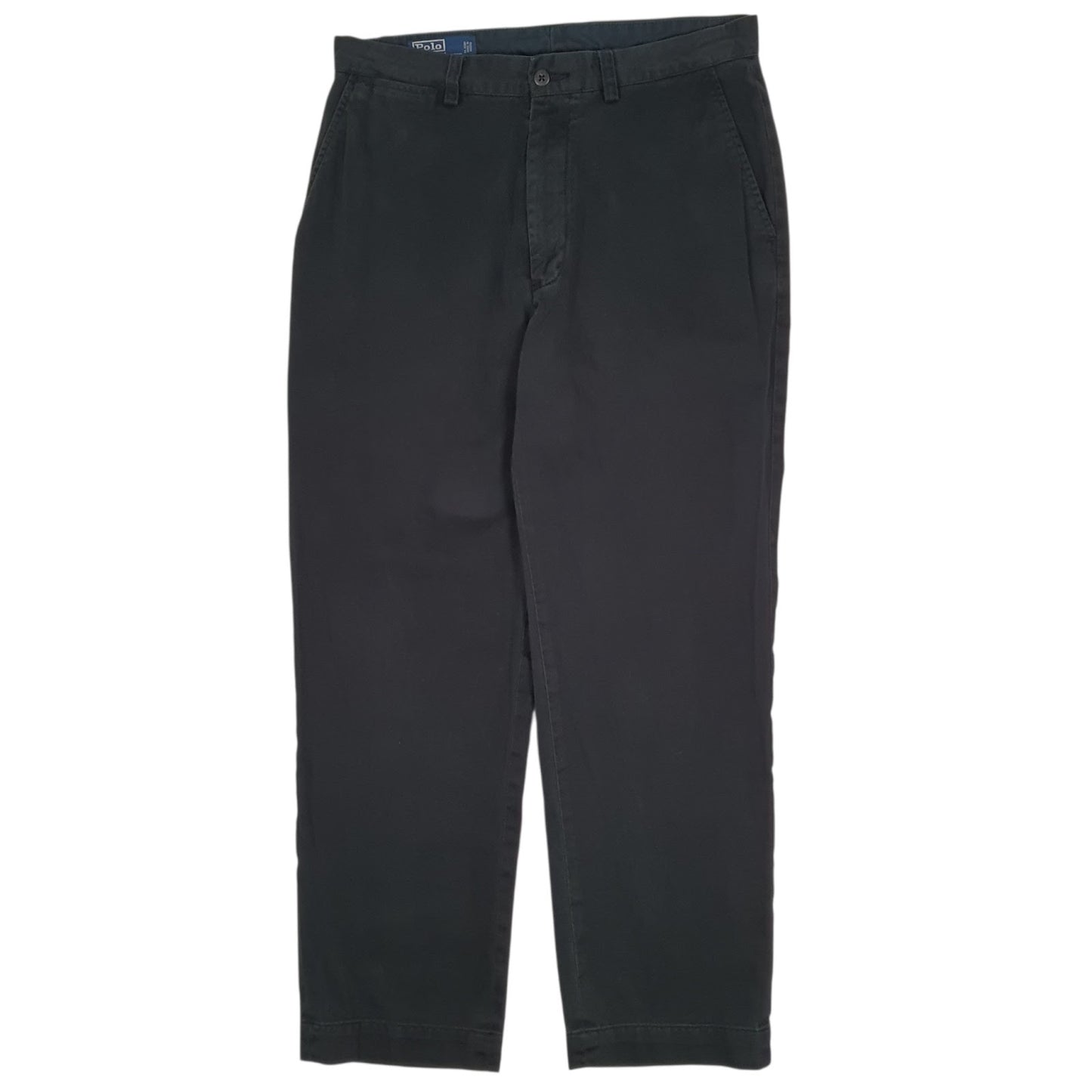 Mens Black Polo Ralph Lauren Prospect Pant Chino Trousers