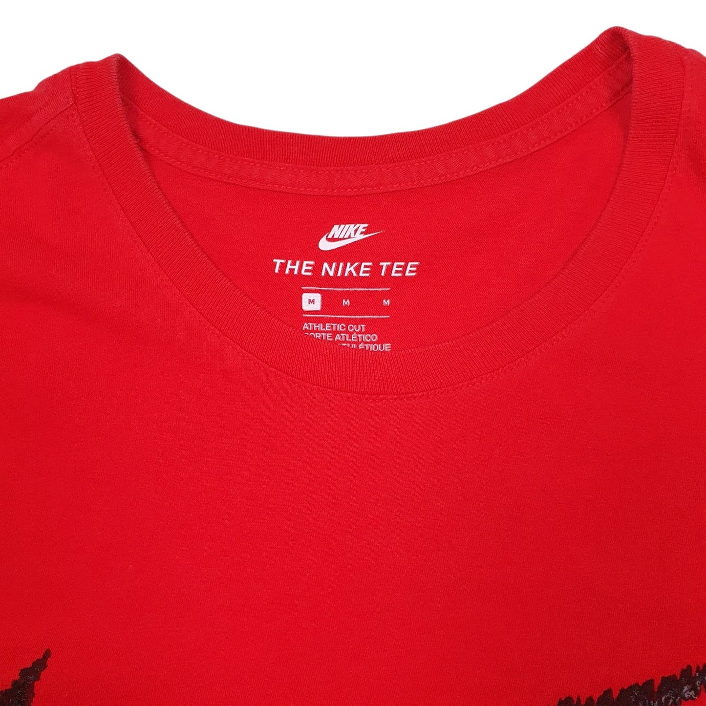 Mens Red Nike   T Shirt