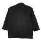 Mens Black Work King Padded Hoodie Coat