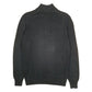 Mens Black Polo Ralph Lauren Knit Quarter Zip Jumper