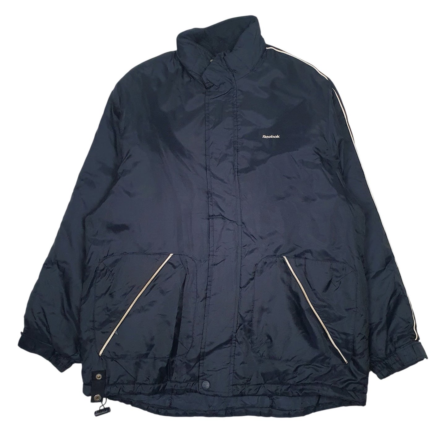 Mens Navy Reebok Vintage  Coat