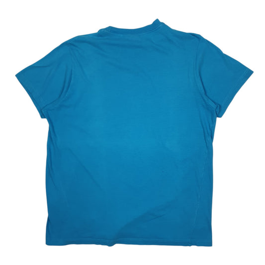 Mens Blue Franklin Marshall Queen of Angels  T Shirt