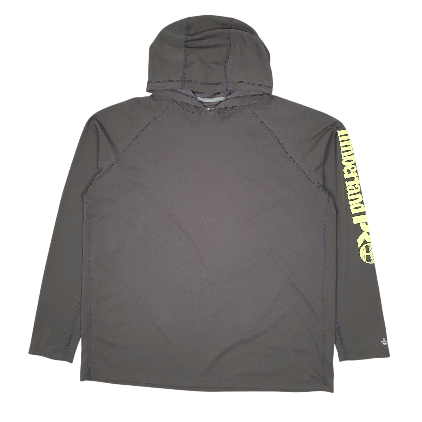 Mens Grey Timberland Pro Wick Work Thermal Hoodie Jumper