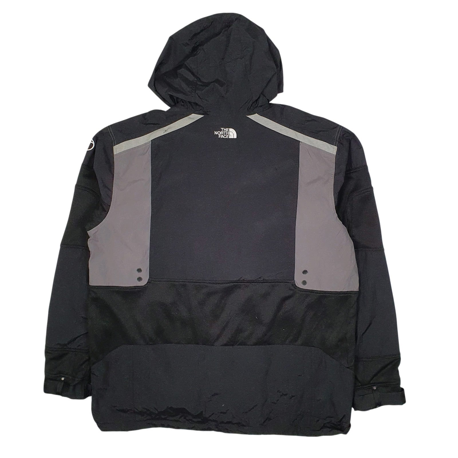 Mens Black The North Face Steep Tech Windbreaker Hoodie Coat