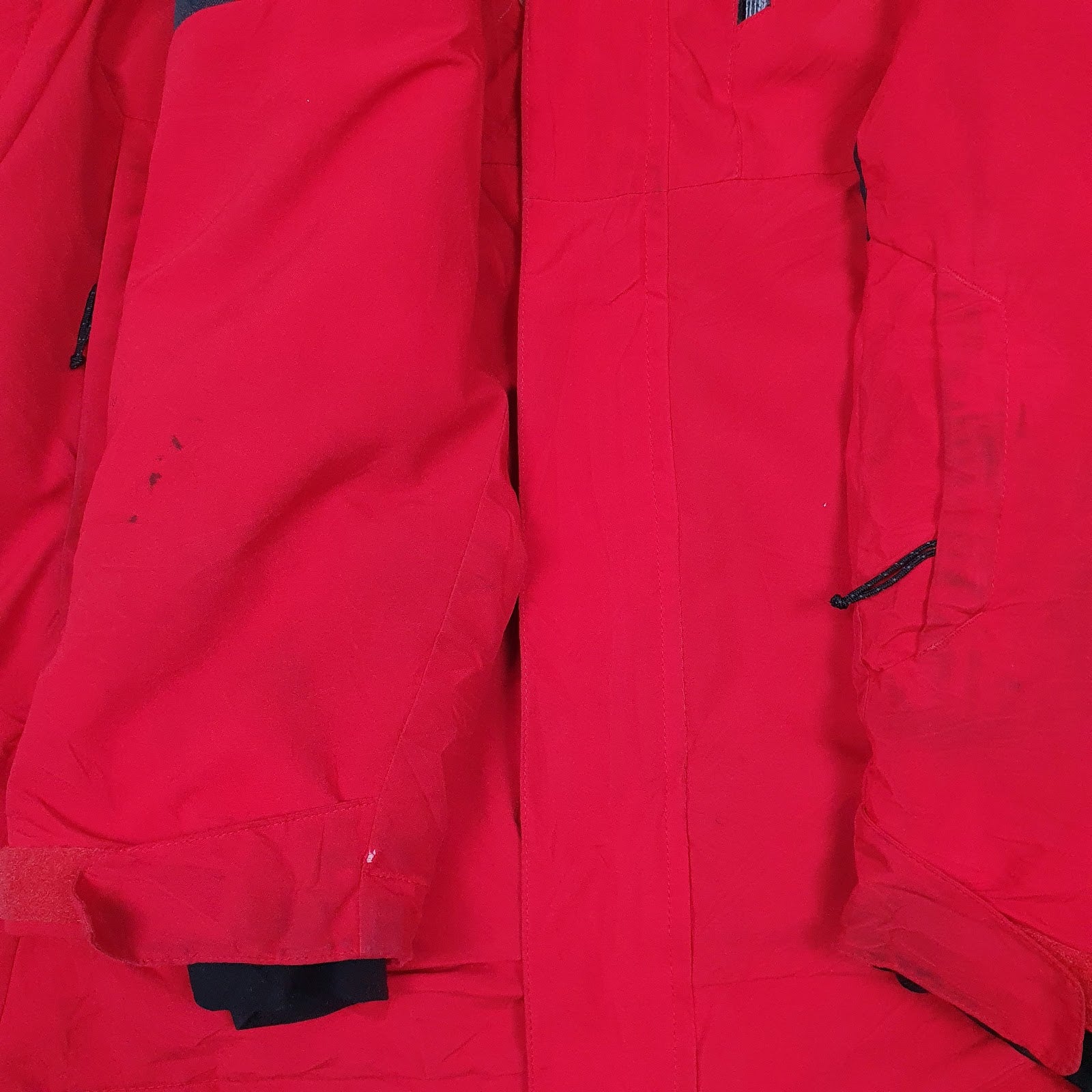 Mens Red Columbia Sportswear Company Omni Tech Crewneck Coat