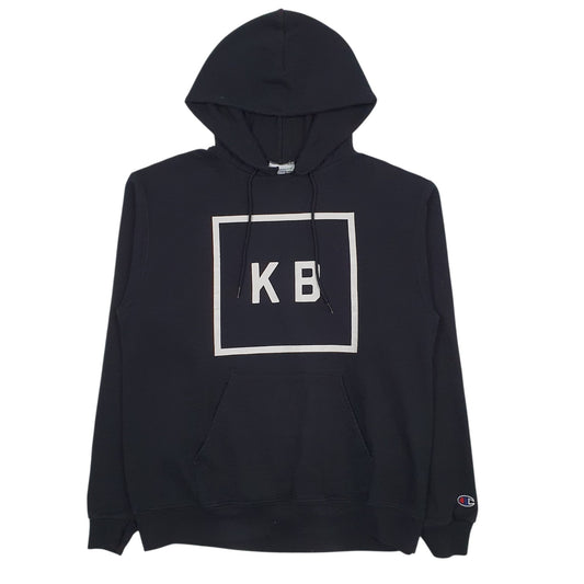 Mens Black Champion  Hoodie Jumper