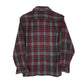 Mens Grey RDS Plaid Flannel  Shirt