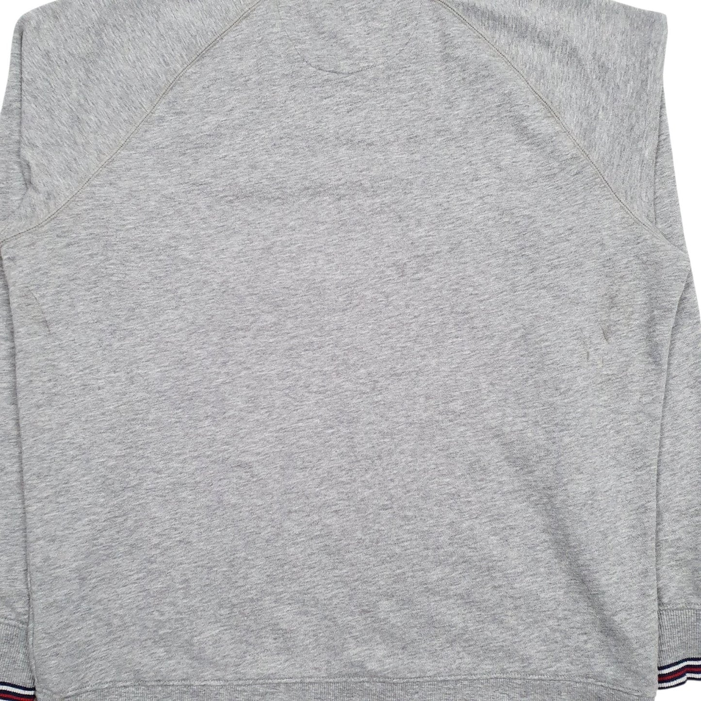 Mens Grey Fila Spellout Crewneck Jumper