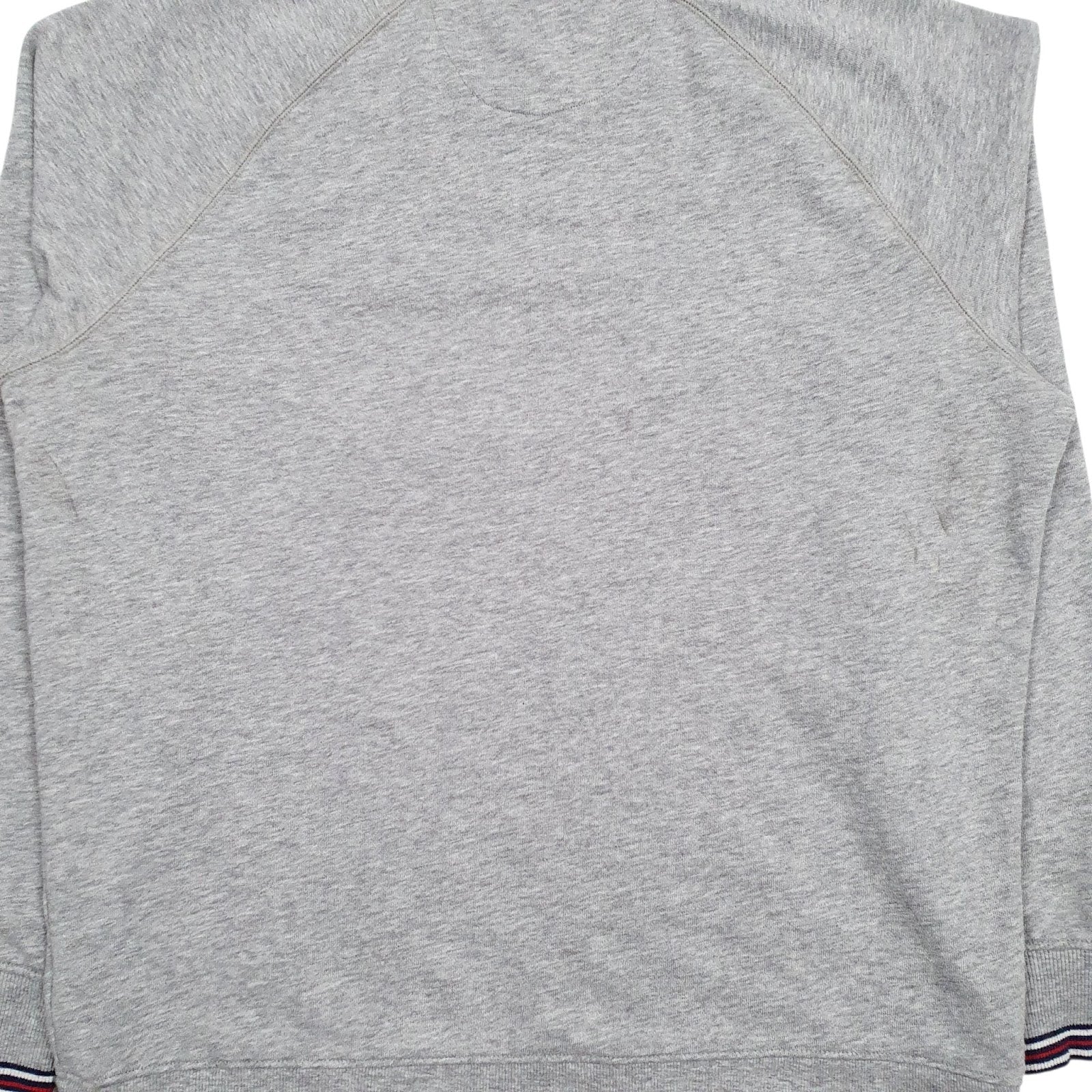 Mens Grey Fila Spellout Crewneck Jumper