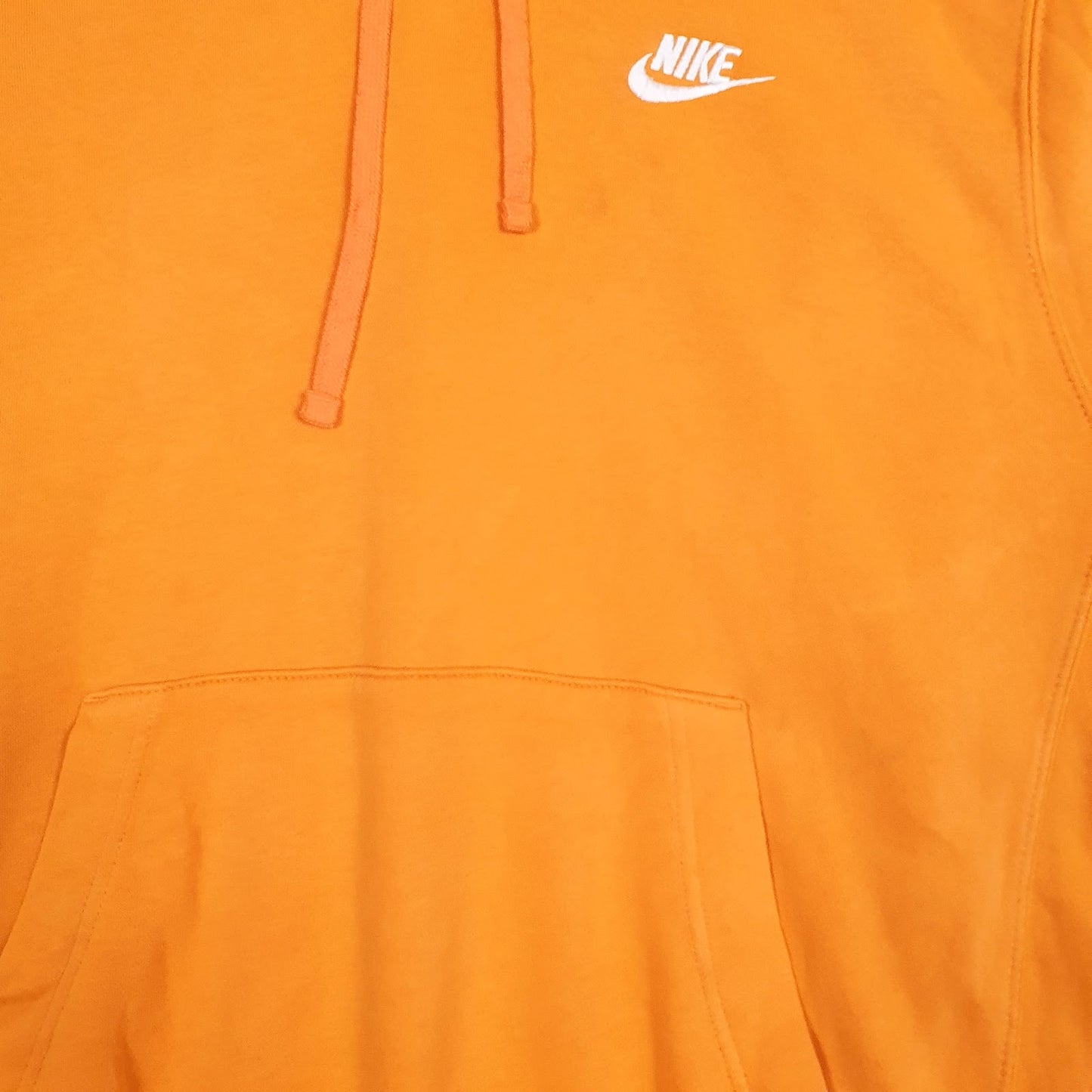 Mens Orange Nike  Hoodie Jumper