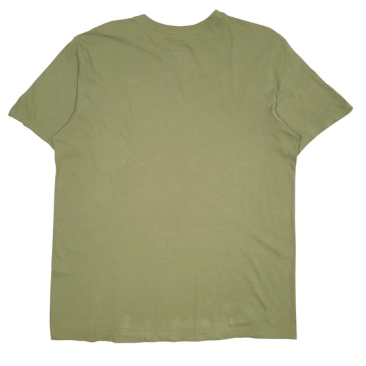 Mens Green Nike Swoosh Air  T Shirt