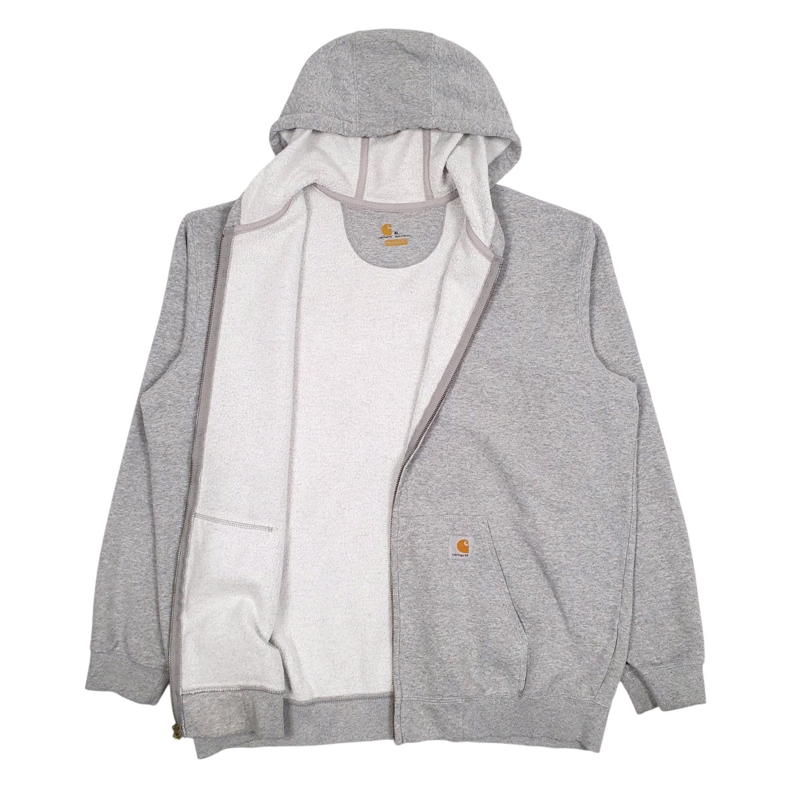 Mens Grey Carhartt  Full Zip Jumper